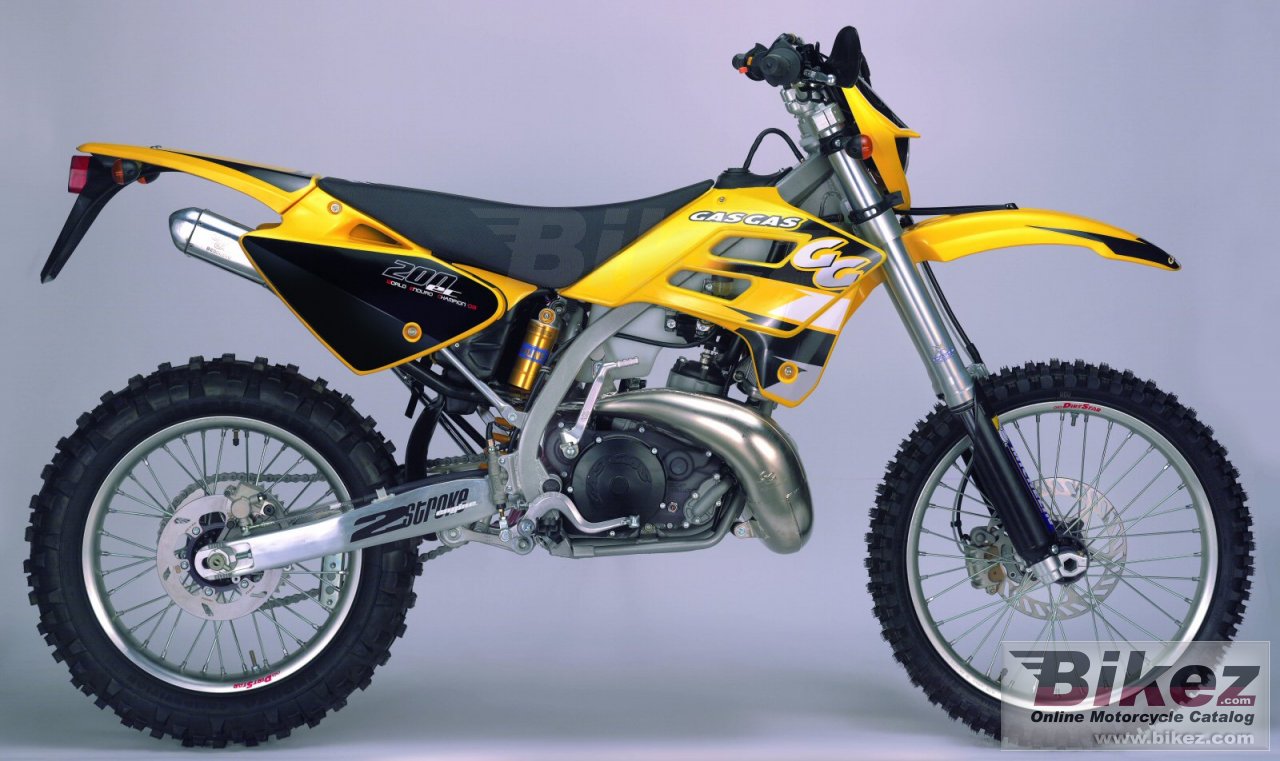 Big GAS GAS ec 200 picture and wallpaper from Bikez.com
